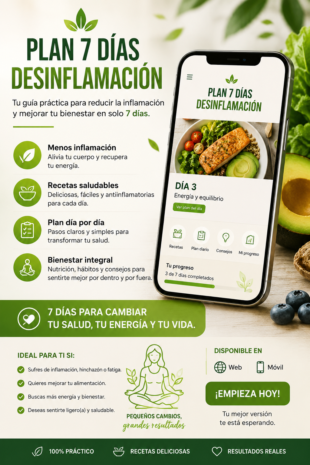 Plan 7 Dias Desinflamate